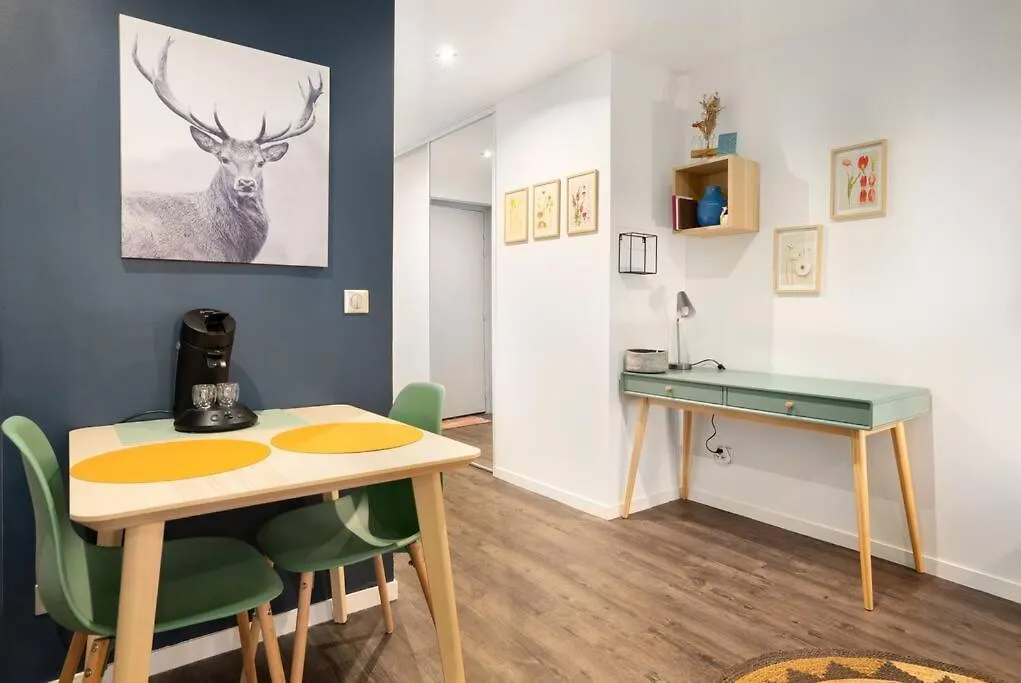 Appartement Studio Cosy Avec Parking Lyon